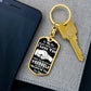 Son - Never Forget I Love - Dog Tag Keychain