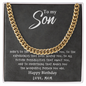 Son - Dreams - Cuban Link Chain