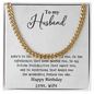 Husband - Possibilities - Cuban Link Chain