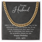 Husband - Shaped You - Cuban Link Chain