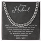 Husband - Shaped You - Cuban Link Chain