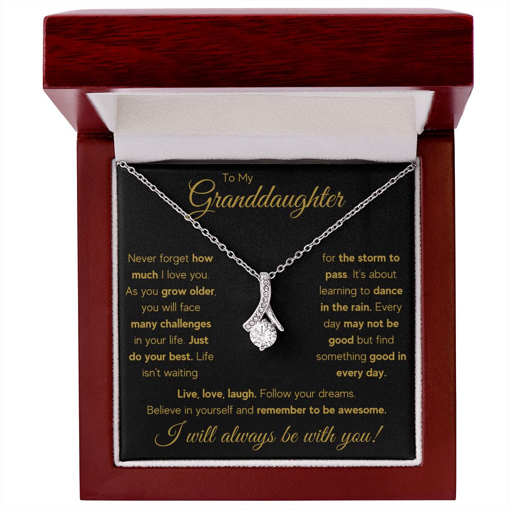 Granddaughter - Never Forget How Much I Love You