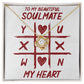 To My Beautiful Soulmate - Love Knot Necklace