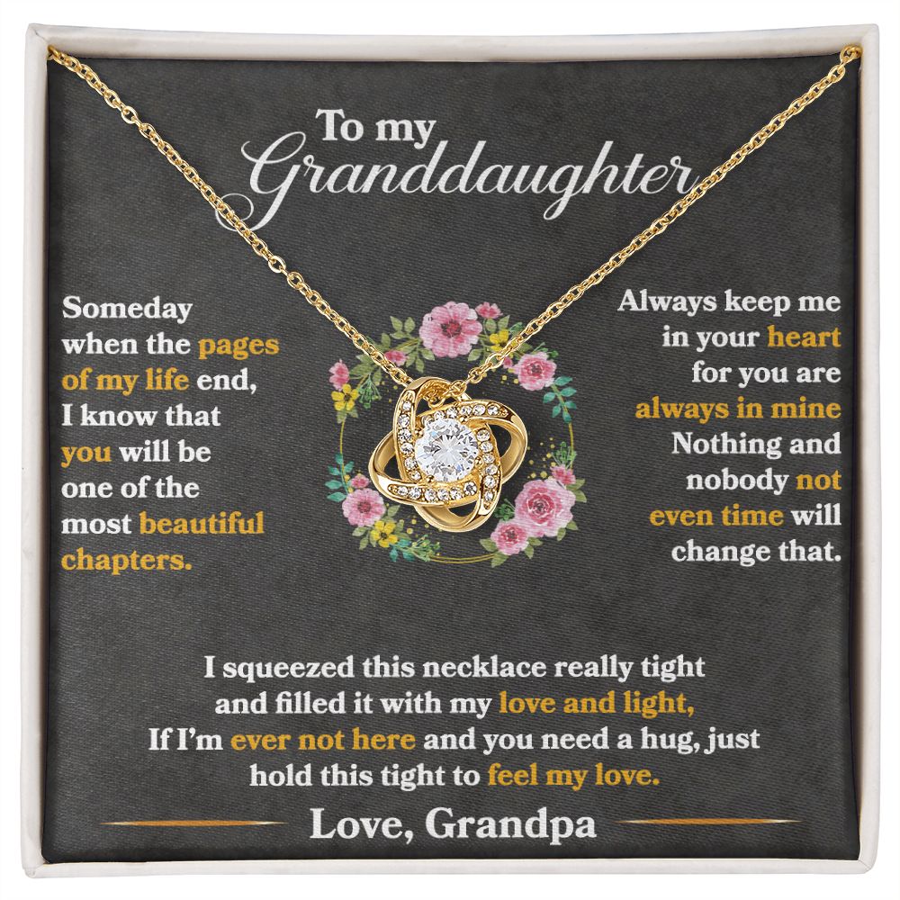 Granddaughter - Always Keep Me in Your Heart - Love Grandpa