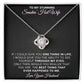 To My Stunning - Smokin Hot Wife - Love Knot Necklace - INCLUDES FREE SHIPPING