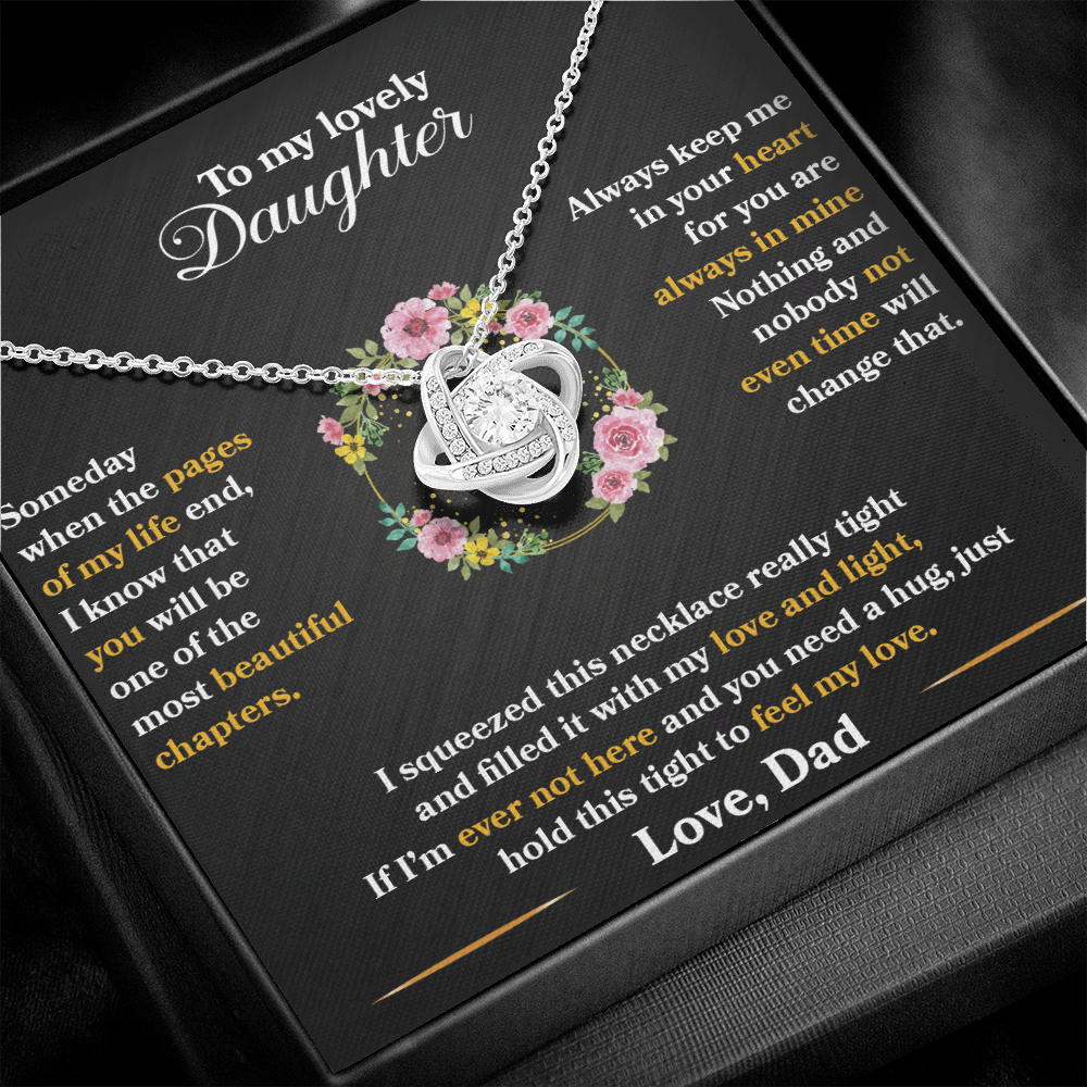 Daughter - Always Keep Me In Your Heart - Love Dad - INCLUDES FREE SHIPPING