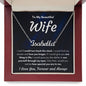 Custom name best anniversary gifts for her badass women gifts love necklaces for women gift for wife birthday presents for the wife