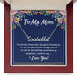 Personalized Custom Name Necklace From daughter son mom jewelry mother and daughter necklaces mother's birthday gifts