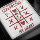 To My Beautiful Girlfriend - Forever Love Necklace